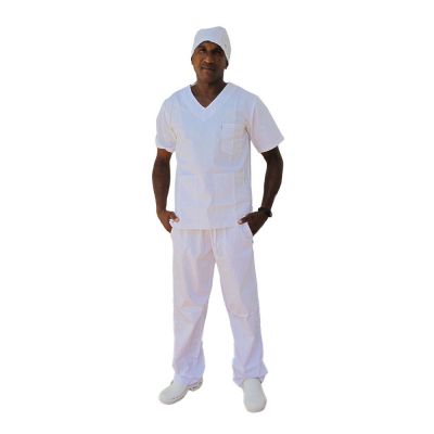 Calot Lavable Blanc - 1 Pièce