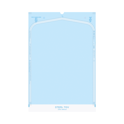 Sachets De Stérilisation Autocollants, 250 x 380mm Steri-Tov - Lot De 200